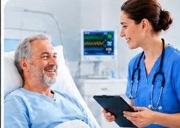 Postoperative Betreuung am Patientenbett