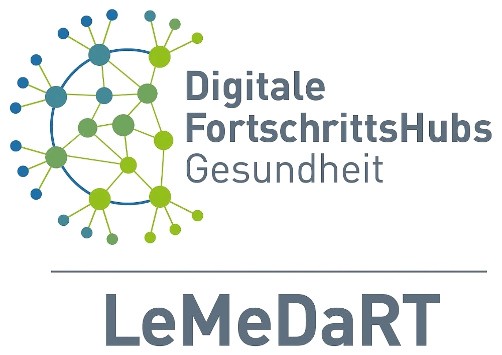 LeMeDaRT logo — Digitale FortschrittsHubs Gesundheit