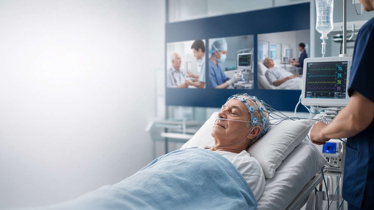 Perioperative Gehirngesundheit mit EEG-Monitoring über den gesamten Behandlungsverlauf